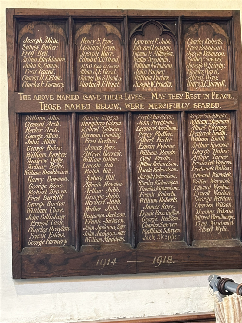 Roll of Honour