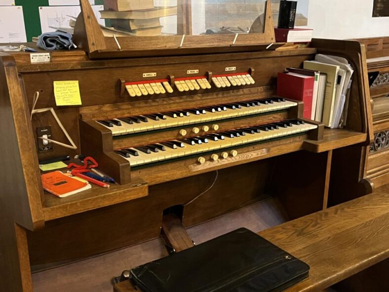 All Saints Organ Console