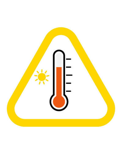 Yellow Extreme Heat Warning