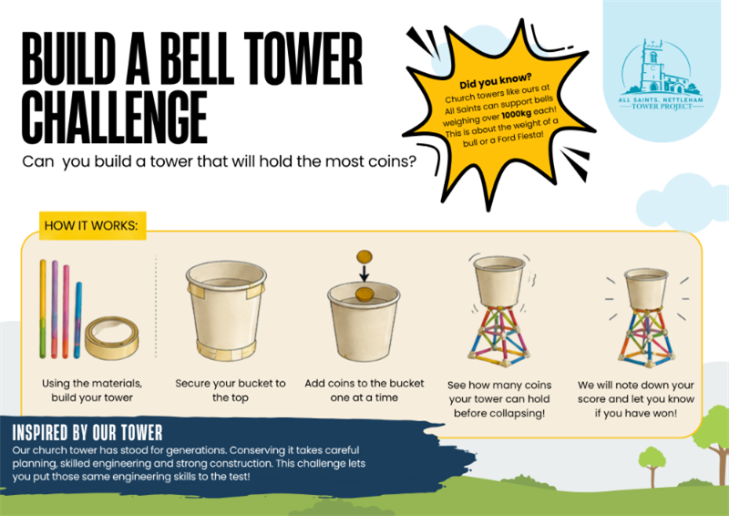 Build a bell tower challenge