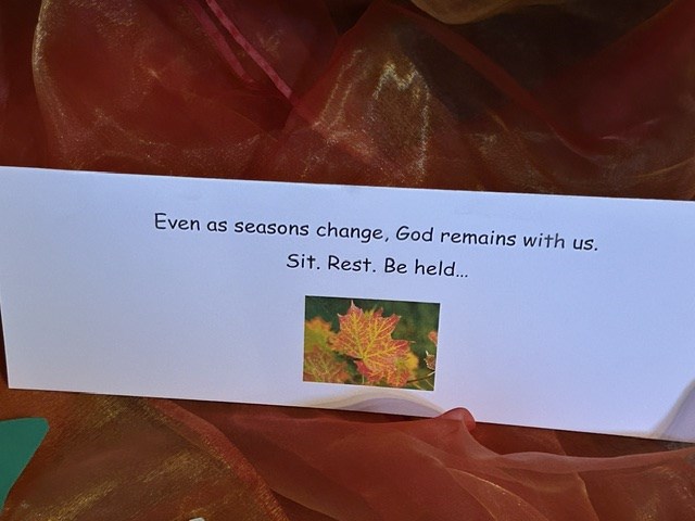 Sit Rest and Be Held