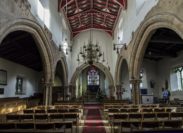 All Saints recent interior